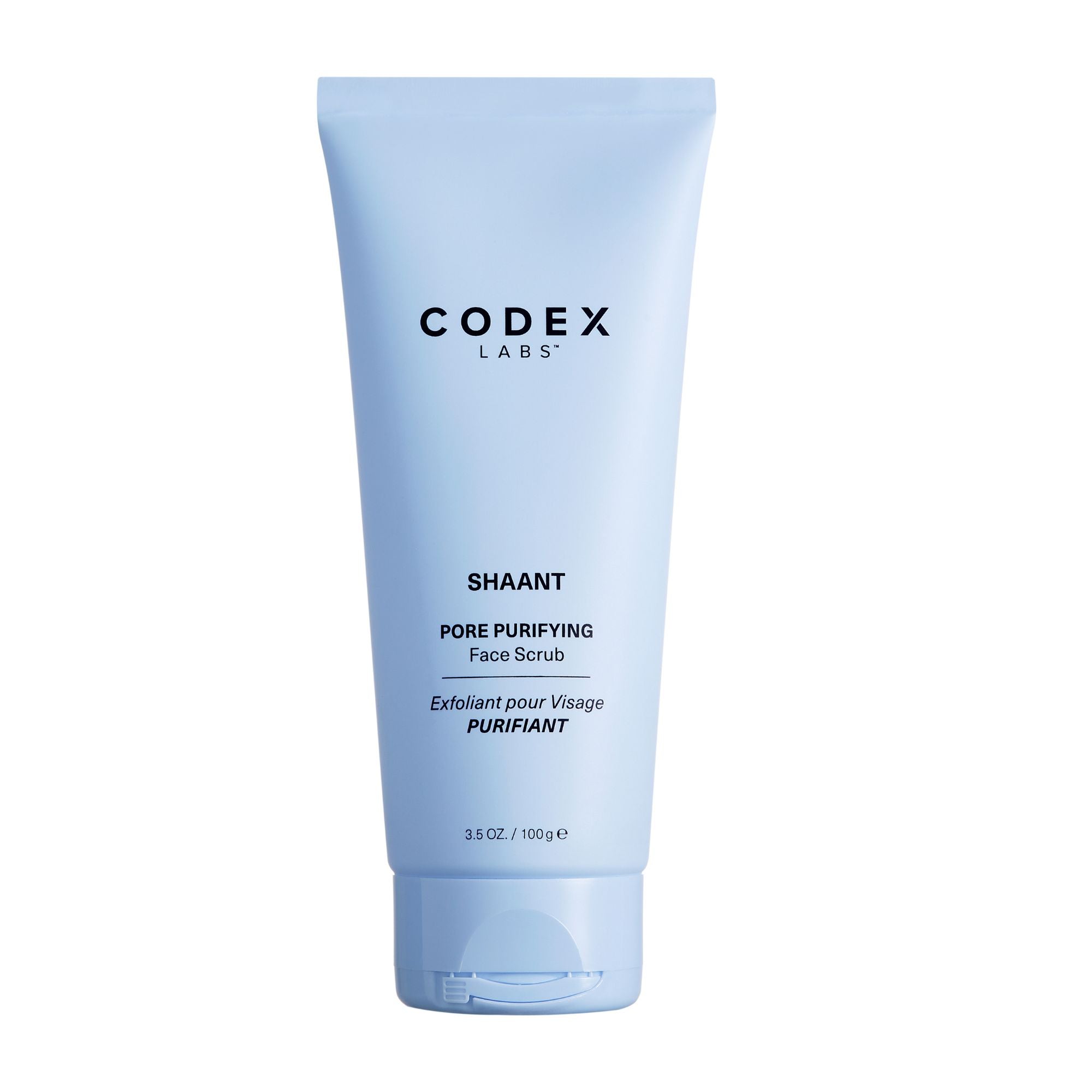 Shaant Pore Purifying Acne Face Scrub od Codex Labs pro jemnou exfoliaci